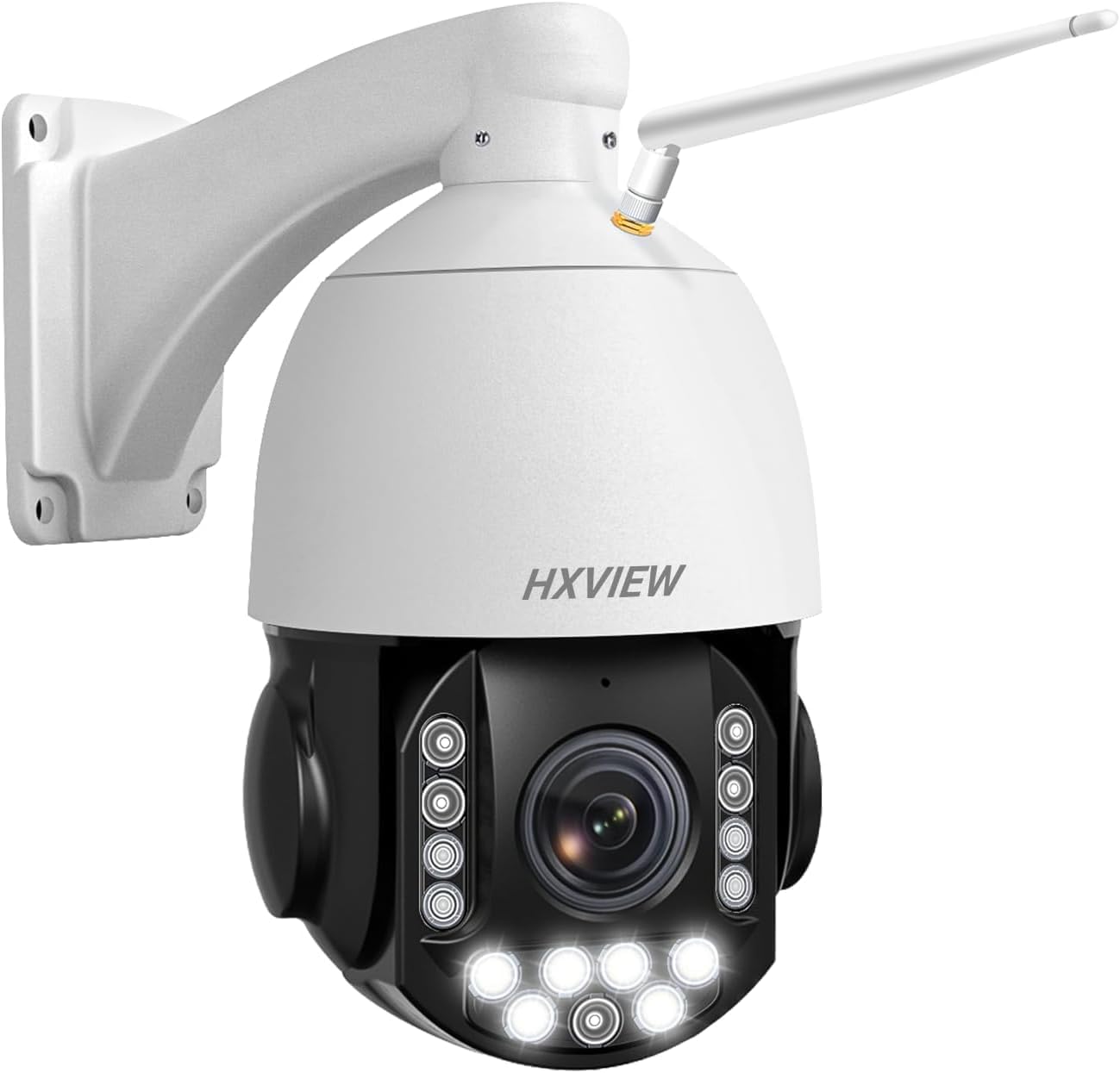 4K PTZ Security Camera Outdoor with 30X Optical Zoom, 1000FT Laser