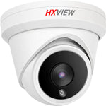 8MP 4K PoE IP Camera, 8 megapixel Security Outdoor Camera, Dome Turret surveillance Camera Audio, AI Human Detection, 100FT Night Vision, IP67 Weatherproof, Compatible Hikvision H.265/H.264 NVR