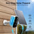 Solar Camera Outdoor Wireless, 4MP WiFi Battery Powered Security Camera with PIR Motion Detection, Floodlight Color Night Vision, 2-Way Audio, Compatible with Alexa
