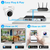 BOLLNG 16 Channel 4K PoE Security Camera System with 4TB HDD, AI Human Detection, 8MP 16CH H.265 NVR, 16pcs 4K Outdoor PoE IP Dome Cameras, 24/7 Video Audio Recording, 16-CH Synchro Playback