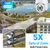 PTZ Security Camera Outdoor 5MP WiFi Wireless Spotlight Camera 5X Optical Zoom IP Camera Support Color Night Vision Auto Tracking Human Detection 2-Way Audio IP66 Waterproof