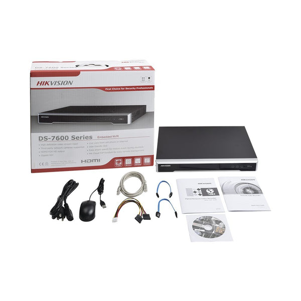 Hikvision DS-7608NI-K2-8P | 8 Channel POE Network Video Recorder