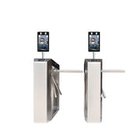 Automatic aluminium alloy face recognition Infrared temperature measurement security System Channel gate