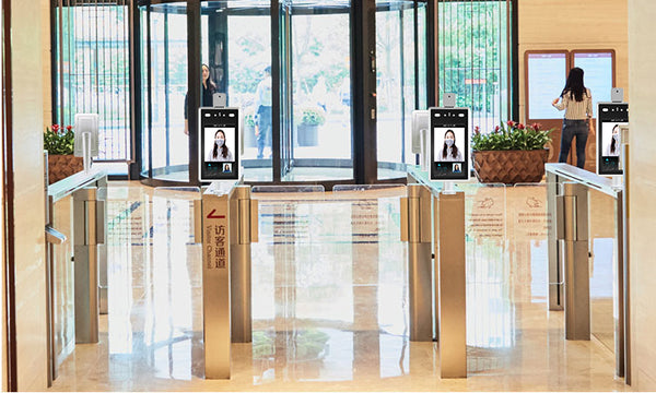 Infrared thermal Face recognition human Body Temperature measurement camera system