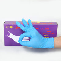 Medizinische Einweghandschuhe aus Nitrilkautschuk zur Untersuchung von COVID-19-Schutzhandschuhen
