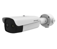 Telecamera bullet bispettrale Hikvision DS-2TD2636B-15/P per screening della temperatura, 4MP, 6MM, precisione +/- 0,5C, modulo di raffreddamento ad alta sensibilità, con risoluzione 384 x 288