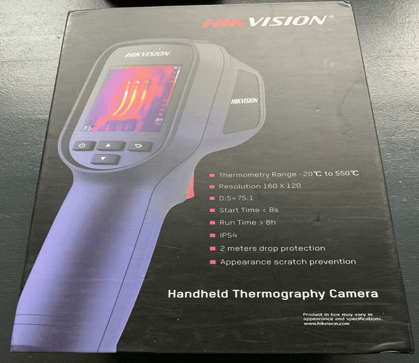 Hikvision DS-2TP31B-3AUF portable low temperature thermal imager temperature screening handheld camera for temperature measurement