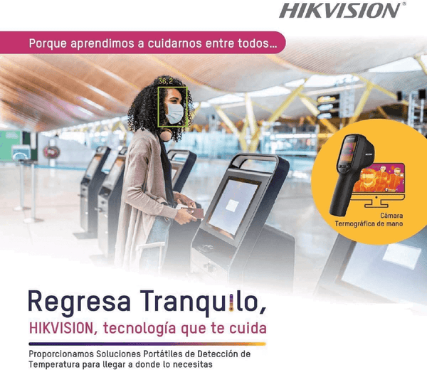 Hikvision DS-2TP31B-3AUF portable low temperature thermal imager temperature screening handheld camera for temperature measurement