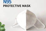 N95-Gesichtsschutzmasken 4-fach Gesichtsmaske mit Ohrbügel Anti COVID-19 