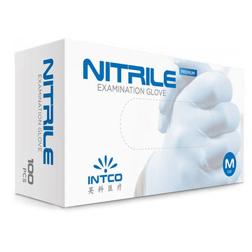 INTCO Nitrile Examination Gloves (100 gloves)