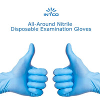 INTCO Nitrile Examination Gloves (100 gloves)