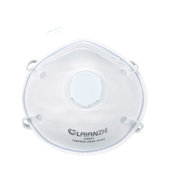 LAIANZHI K9211 Respiratore antiparticolato con valvola (20 pezzi/scatola, 400 pezzi/cartone)