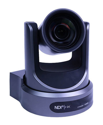 Zoom ottico 20X SDI NDI Videocamera per trasmissione e conferenza in streaming live (grigio) Risoluzione HD 1080P con supporto a parete e joystick 
