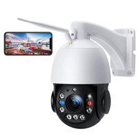 PTZ WiFi-Überwachungskamera für den Außenbereich, 5 MP, 30-facher optischer Zoom, IP-Kamera, unterstützt 300 m Nachtsicht, automatische Verfolgung, Ton, Licht, Alarm, Menschenerkennung, 2-Wege-Audio, ONVIF, IP66 wasserdicht